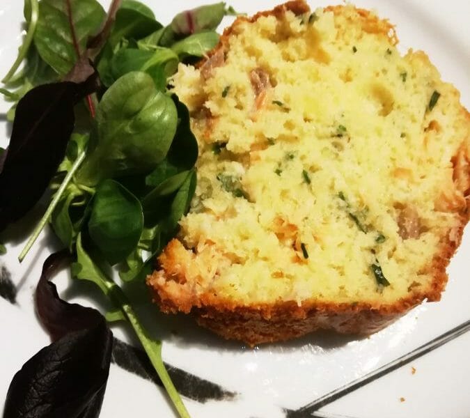 Cliquez pour zoomer ! Cake au saumon Thermomix par crousti