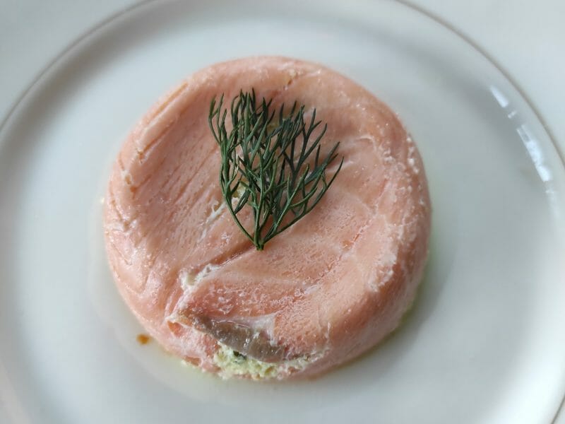 Cliquez pour zoomer ! Timbales de courgettes et saumon fumé Thermomix par crousti