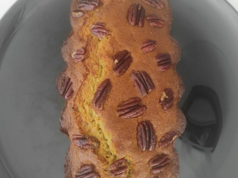 Cliquez pour zoomer ! Banana bread aux noix de pécan Thermomix par crousti