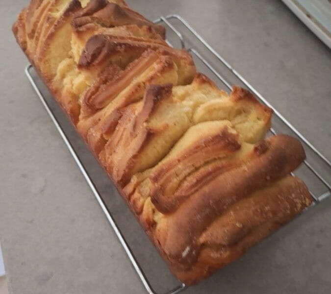 Cliquez pour zoomer ! Brioche à effeuiller à la cannelle Thermomix par Lozari