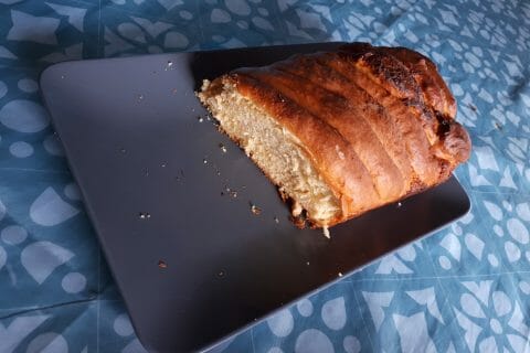 Cliquez pour zoomer ! Brioche à la crème d’amande au Thermomix