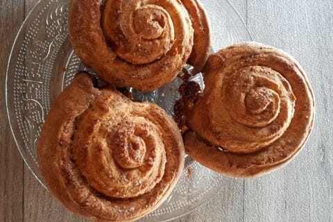 Cliquez pour zoomer ! Cinnamon roll au Thermomix