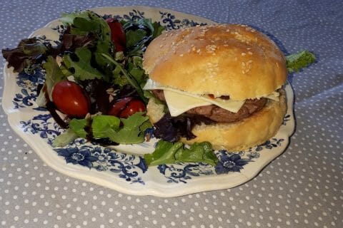 Cliquez pour zoomer ! Pains hamburger au Thermomix