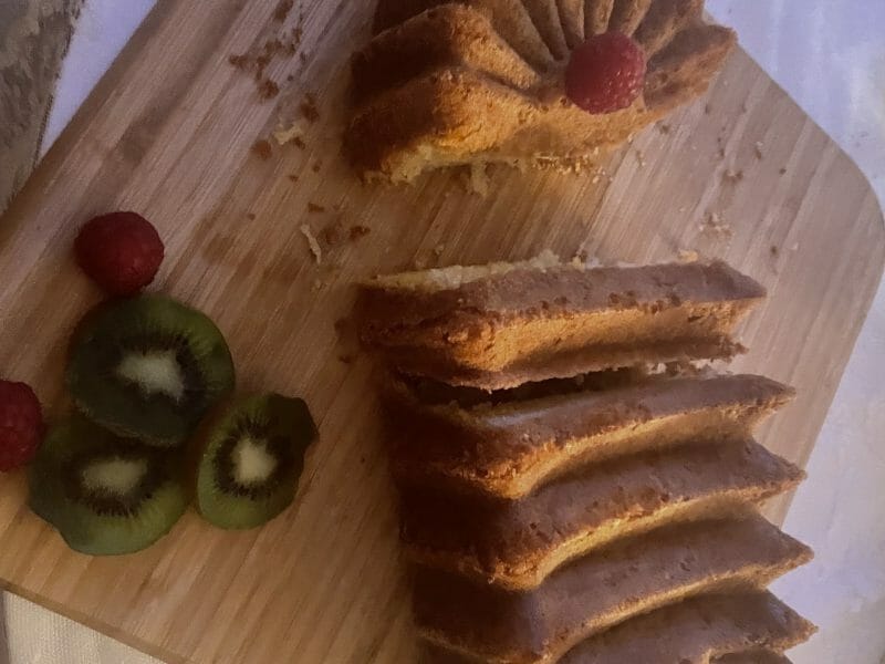Cliquez pour zoomer ! Cake à la ricotta et aux pépites de chocolat Thermomix par Imane_2