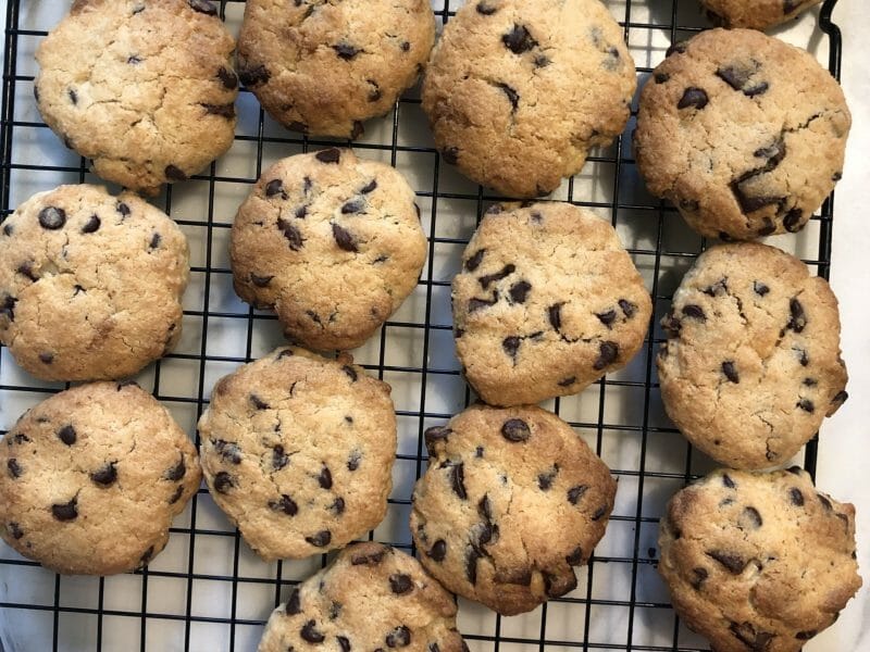 Cliquez pour zoomer ! Cookies à la noix de coco et pépites de chocolat Thermomix par gkm60