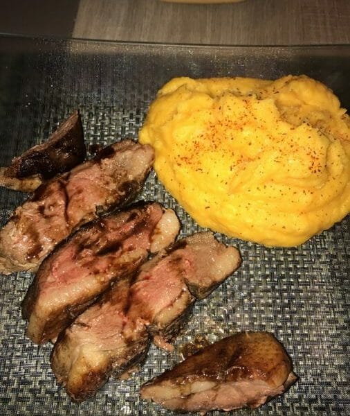 Cliquez pour zoomer ! Purée de pommes de terre et patates douces Thermomix par Ahlem_1