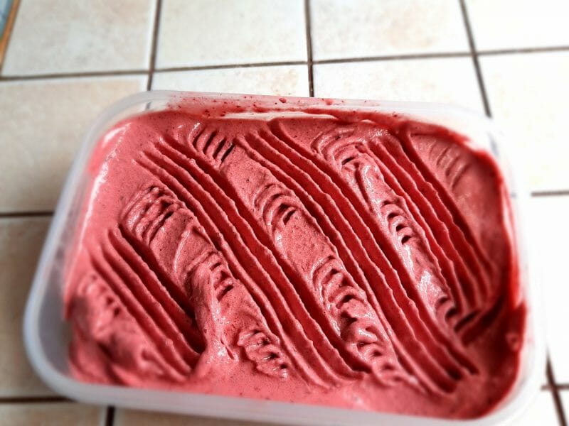 Cliquez pour zoomer ! Sorbet aux cerises Thermomix par Poutous d'Auvergne