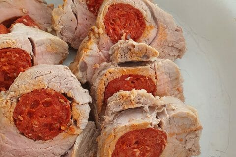 Cliquez pour zoomer ! Filet mignon au chorizo Thermomix par Audrey66