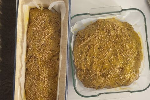Cliquez pour zoomer ! Pain aux flocons d’avoine et au miel au Thermomix