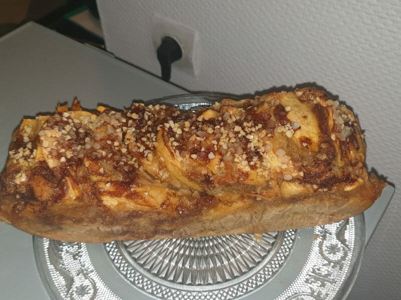 Cliquez pour zoomer ! Cake aux pommes à l’ancienne Thermomix par Serviet