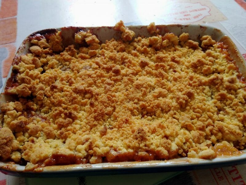 Cliquez pour zoomer ! Crumble aux Pommes Thermomix par Nodre41