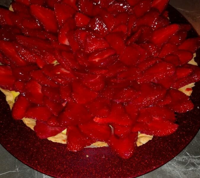 Cliquez pour zoomer ! Tarte aux fraises Thermomix par mimi@06