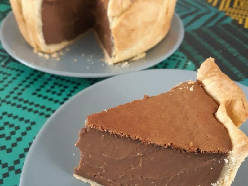 Cliquez pour zoomer ! Flan pâtissier au chocolat Thermomix par Melody_68
