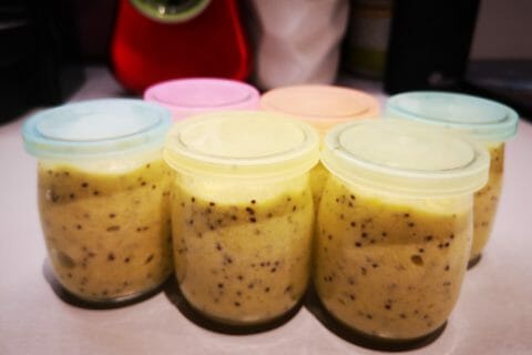 Cliquez pour zoomer ! Mousse de kiwis Thermomix par amande-b