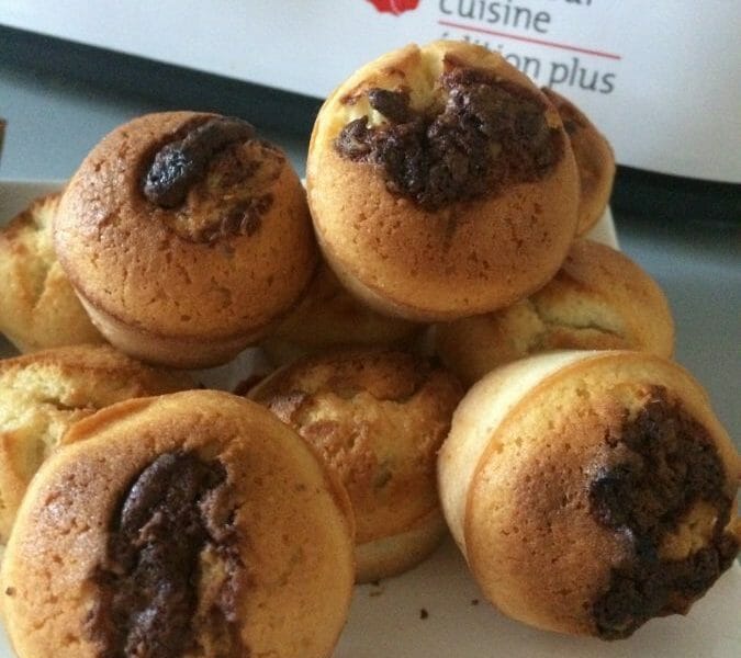 Cliquez pour zoomer ! Financiers au Nutella Thermomix par amande-b