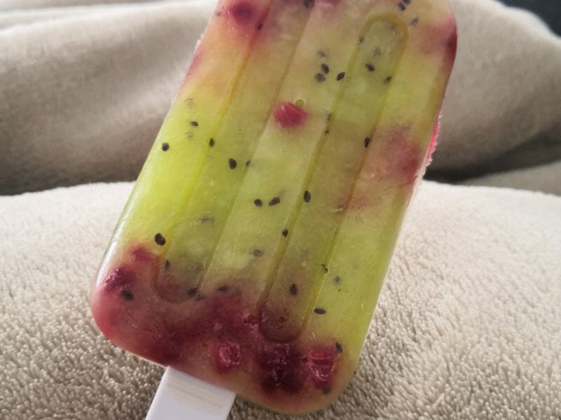 Cliquez pour zoomer ! Glace kiwi banane Thermomix par Gerard.B