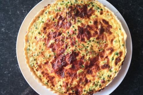 Cliquez pour zoomer ! Quiches petits pois et lardons au Thermomix