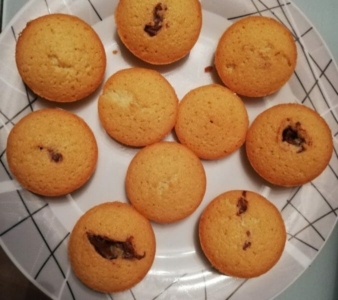 Cliquez pour zoomer ! Financiers au Nutella Thermomix par Magda1601