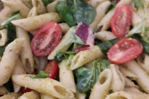 Cliquez pour zoomer ! Salade de penne à l’italienne au Thermomix