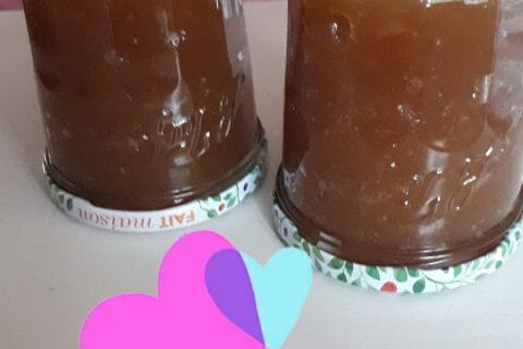 Cliquez pour zoomer ! Confiture de pommes à l’orange au Thermomix