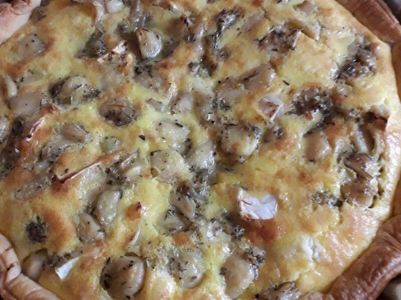 Cliquez pour zoomer ! Tarte à l’ail Thermomix par Wandack