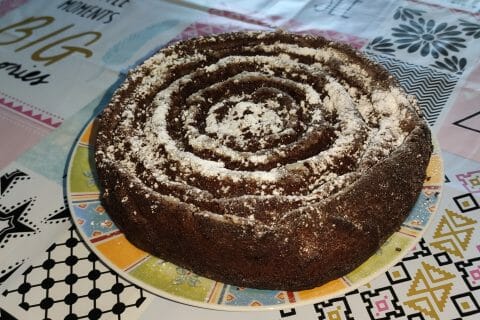 Cliquez pour zoomer ! Gâteau au chocolat et courgettes Thermomix par Pepperony