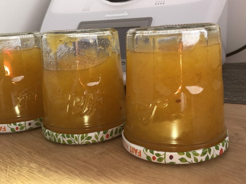 Cliquez pour zoomer ! Confiture d’ananas à la vanille Thermomix par sarramarz