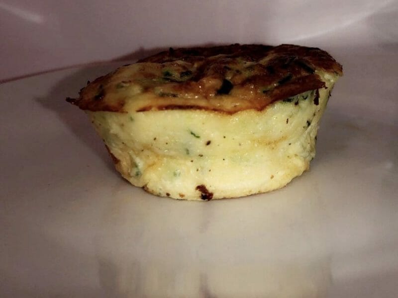 Cliquez pour zoomer ! Mini frittatas à la courgette et chèvre Thermomix par sarramarz