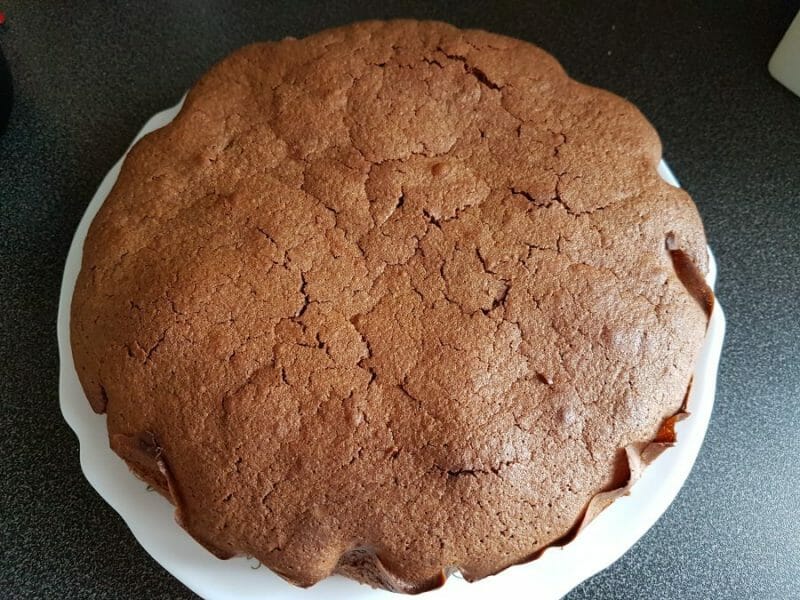 Cliquez pour zoomer ! Gâteau macaroné au chocolat Thermomix par drinette02