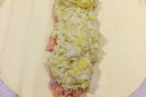 Cliquez pour zoomer ! Feuilleté saumon et poireaux Thermomix par Clochette1981