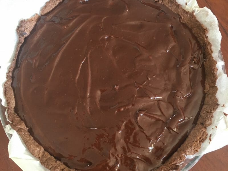 Cliquez pour zoomer ! Tarte tout chocolat Thermomix par Elodie_62