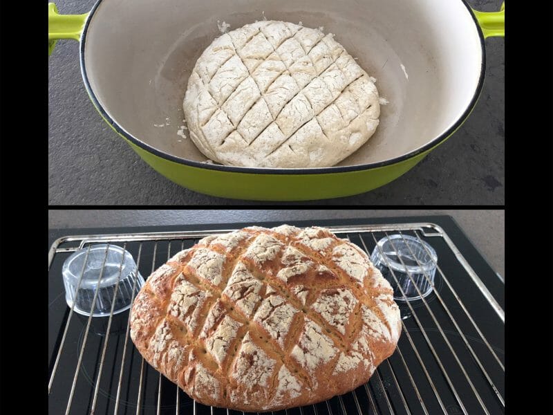 Cliquez pour zoomer ! Pain Cocotte Thermomix par Nelle81