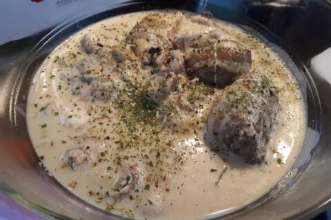 Cliquez pour zoomer ! Paupiettes de veau aux champignons au Thermomix