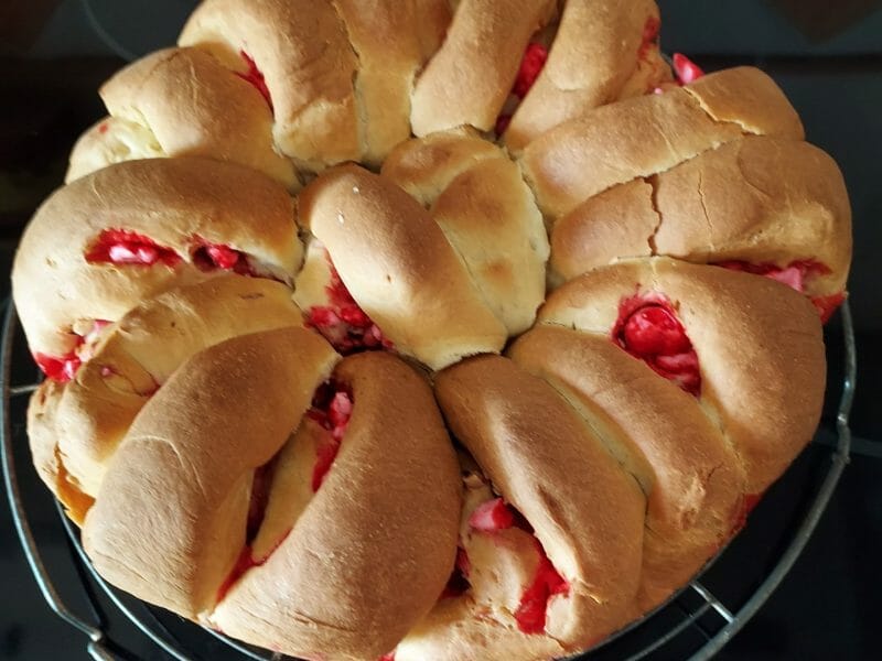 Cliquez pour zoomer ! Brioche aux pralines roses Thermomix par negrita