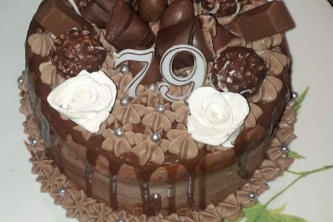 Cliquez pour zoomer ! Layer cake Kinder Bueno Thermomix par bb21