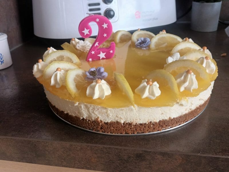 Cliquez pour zoomer ! Bavarois au citron Thermomix par bb21