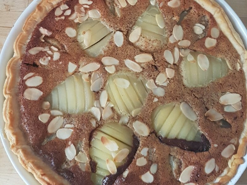 Cliquez pour zoomer ! Tarte poires et chocolat Thermomix par Toonette