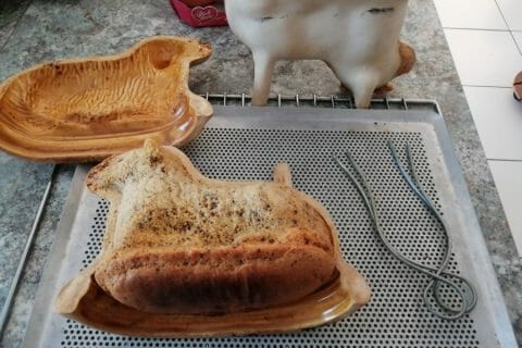 Cliquez pour zoomer ! Lamala (agneau de Pâques) Thermomix par stefany8401