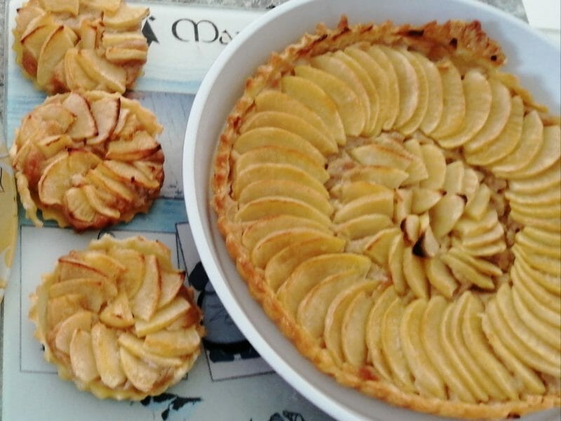 Cliquez pour zoomer ! Tarte aux pommes alsacienne Thermomix par stefany8401