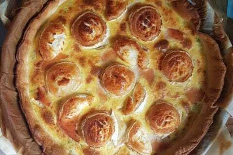 Cliquez pour zoomer ! Tarte courgette, jambon & chèvre Thermomix par GaelleT