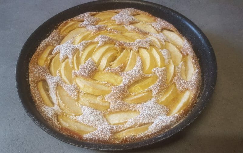 Cliquez pour zoomer ! Gâteau aux pommes et mascarpone Thermomix par Nicolette