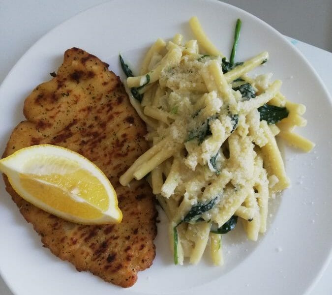 Cliquez pour zoomer ! One pot pasta – épinards et saumon fumé Thermomix par Julie-Kerry