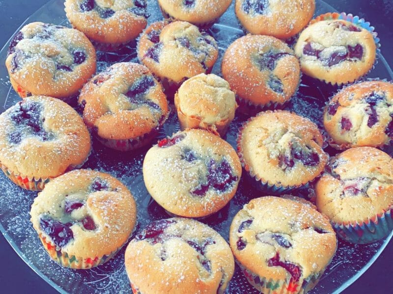 Cliquez pour zoomer ! Muffins aux cerises Thermomix par Vaness_3