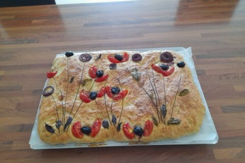 Cliquez pour zoomer ! Focaccia des Pouilles Thermomix par Tetel41