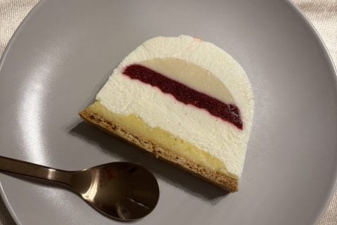 Cliquez pour zoomer ! Bûche citron et framboises Thermomix par Johanna_7