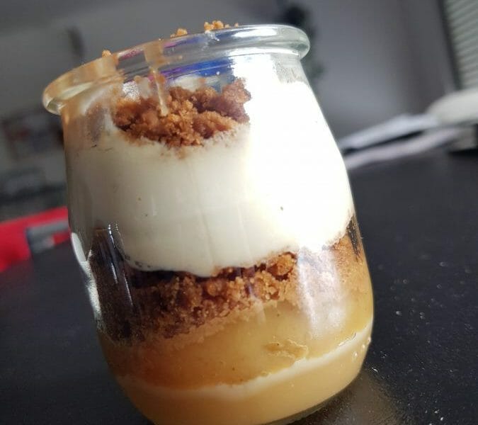 Cliquez pour zoomer ! Verrines pommes caramel et spéculoos Thermomix par gweny35
