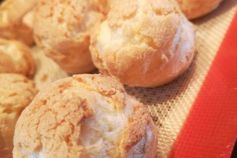 Cliquez pour zoomer ! Choux craquelin fraises chantilly Thermomix par Natalia-m-s