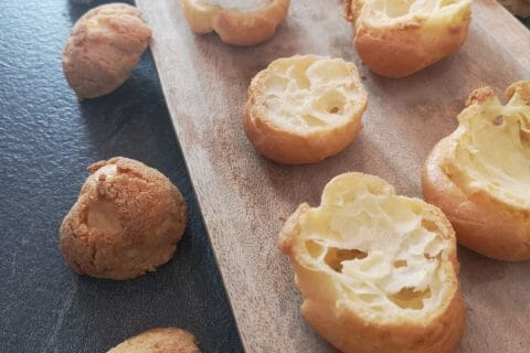 Cliquez pour zoomer ! Choux craquelin fraises chantilly Thermomix par Natalia-m-s