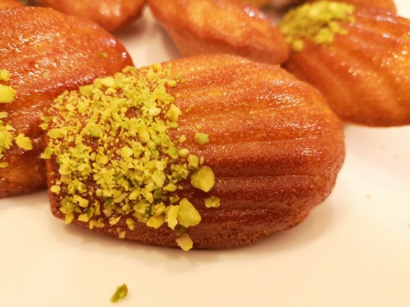 Cliquez pour zoomer ! Madeleines au safran, orange et miel Thermomix par zabou1979