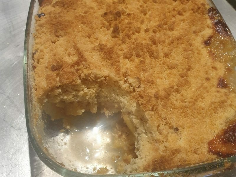 Cliquez pour zoomer ! Crumble au kaki Thermomix par Marina_13